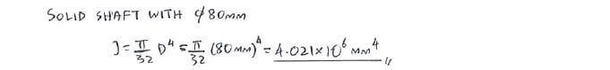 Statically Indeterminate Analysis with Torque solution step 1