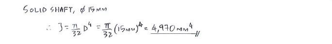 Statically Indeterminate Analysis with Torque solution step 1